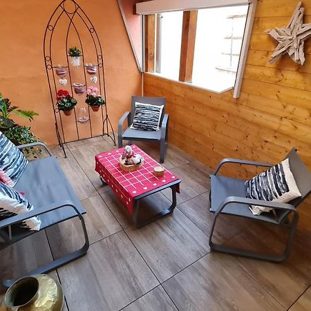 Appartement duplex climatisé avec terrasse HANSI Colmar Esterno foto