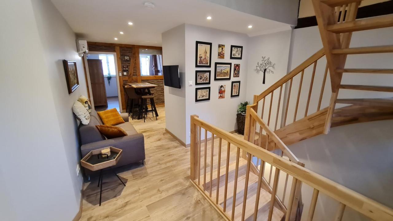Appartement duplex climatisé avec terrasse HANSI Colmar Esterno foto